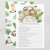 Oerwouden die het beste schoenspel van mama kennen (Voorkant / Achterkant)