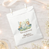 Oerwouden Dieren Baby showers Bedankzakje (Geknipt)