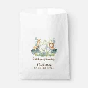 Oerwouden Dieren Baby showers Bedankzakje