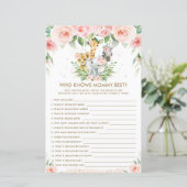 Oerwouden dieren die het beste mama-spel kennen (Staand voorkant)