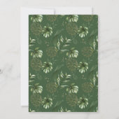 Oerwouden dieren, Safari, Wild One, Eerste Dag Kaart (Achterkant)