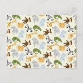 Oerwouden dierentuin briefkaart (Voorkant)