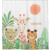 Oerwouden Douchegordijn (Voorkant)