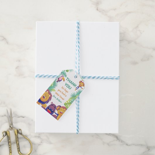 Oerwouden Labels van de Birthday Gift Cadeaulabel (Met Touw)