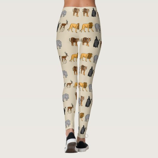 Oerwouden Leggings (Achterkant)