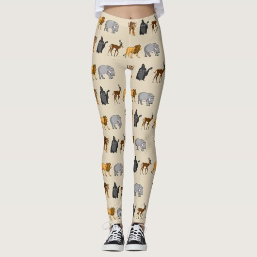 Oerwouden Leggings (Voorkant)