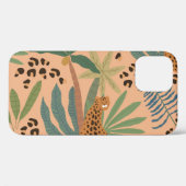 Oerwouden luipaard print: Dierlijk naadloos patroo Case-Mate iPhone Case (Achterkant (horizontaal))