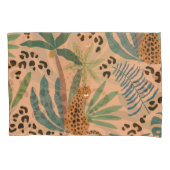 Oerwouden luipaard print: Dierlijk naadloos patroo Kussensloop (Voorkant)