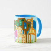 oerwouden mok (Voorkant rechts)