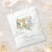 Oerwouden, Safari, Bloemen, Baby shower Bedankzakje (Geknipt)
