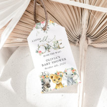 Oerwouden, Safari, Bloemen, Baby shower