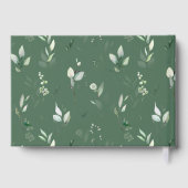 Oerwouden, Safari, Bloemen, Baby shower Gastenboek (Achterkant)