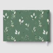 Oerwouden, safari, bloemen, eerste verjaardag gastenboek (Achterkant)