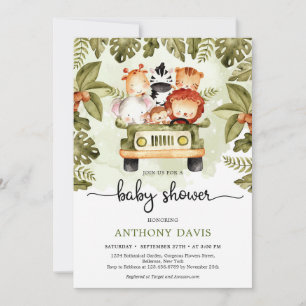 Oerwouden safari rijden met vrachtwagen zomer kaart