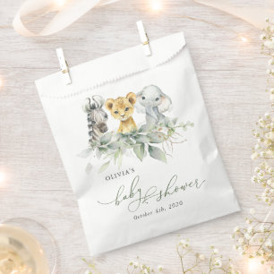 Oerwouden, Safari, Wild One, Baby shower Bedankzakje