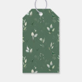 Oerwouden, Safari, Wild One, Baby shower Cadeaulabel (Achterkant)