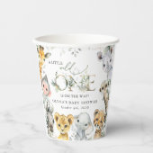 Oerwouden, Safari, Wild One, Baby shower Papieren Bekers (Voorkant)