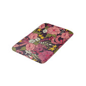 Oerwouden slangen, tropische bloemen, . badmat (Gekanteld)