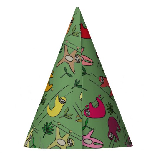 Oerwouden sleuven feesthoedjes (Achterkant)