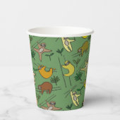 Oerwouden sleuven papieren bekers (Achterkant)