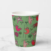 Oerwouden sleuven papieren bekers (Voorkant)