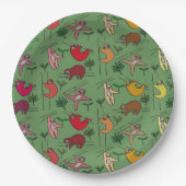 Oerwouden sleuven papieren bordje (Voorkant)