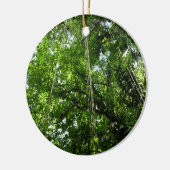 Oerwouden touwen regenwoud fotografie keramisch ornament (Links)