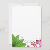 Oerwoudpapegaai Uitnodiging (Achterkant)