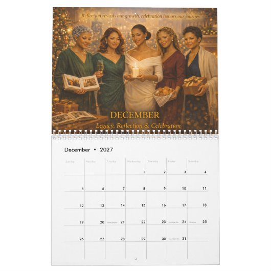 OES 12 Month Calendar Kalender (Dec 2027)