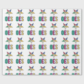 OES 30 inch x 6 voet Wrappingpapier Cadeaupapier (Vlak)