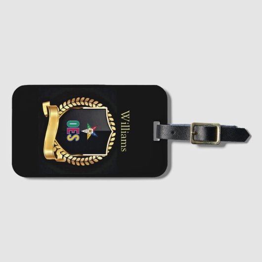 OES BAGAGELABEL (Voorkant (horizontaal))