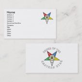 OES Biz-kaarten Visitekaartje (Voorkant / Achterkant)