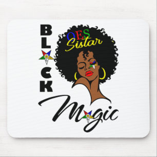 Oes Black Sistar Magic Bestel de Oosterse Sterrenm Muismat