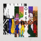 OES Blank Wenskaart Briefkaart (Voorkant / Achterkant)