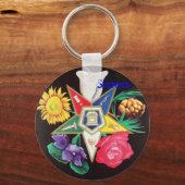 OES Blooming Star Sleutelhanger (Voorkant)