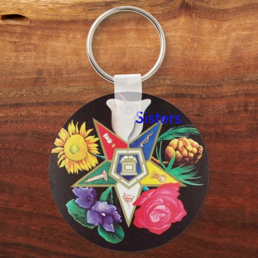 OES Blooming Star Sleutelhanger (Voorkant)