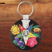 OES Blooming Star Sleutelhanger (Voorkant)