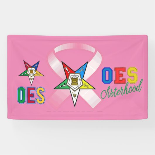 OES Borstkanker Spandoek (Horizontaal)