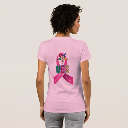 OES Borstkanker T-shirt (Achterkant volledig)