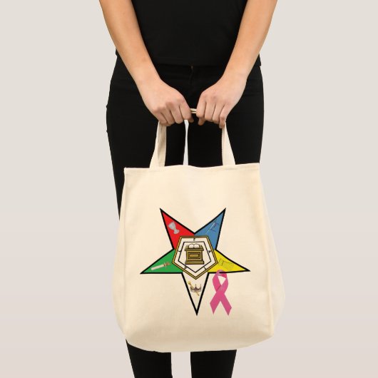 OES-borstkankerscheur Tote Bag (Voorkant (product))