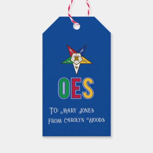 OES CADEAULABEL (Voorkant)