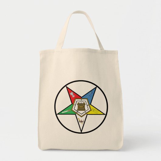OES CIRCLE Shopping Canvas tas (Voorkant)