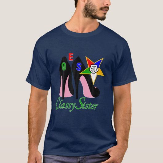 OES Classy Sister Platform The Eastern Star T-shirt (Voorkant)