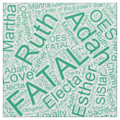 OES Collage Green Stof (Close Up)