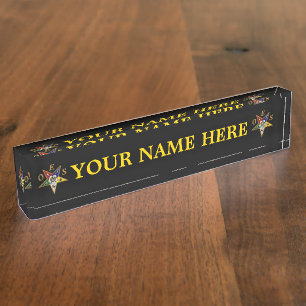 OES DESK NAME BORD NAAMBORDJE