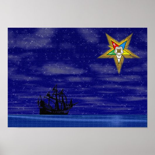 OES EASTERN STAR PRINT (Voorkant)