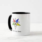 OES Eastern Star Sister Masonry Order Mok (Voorkant links)