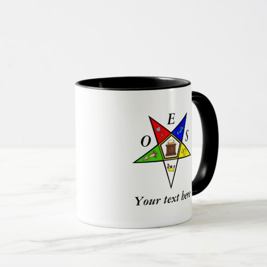 OES Eastern Star Sister Masonry Order Mok (Voorkant rechts)