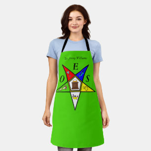 OES Eastern Star Sister Masonry Order Schort