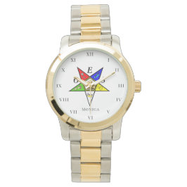 OES Eastern Star Sister Vrijmetselaar Charity vrij Horloge